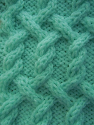 how to knit with turning diagonals knitting pattern